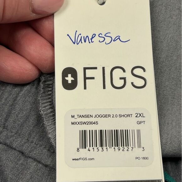 NWT FIGS Tansen Jogger Scrub Pants Graphite Men’s Size XXL Short - Picture 12 of 14